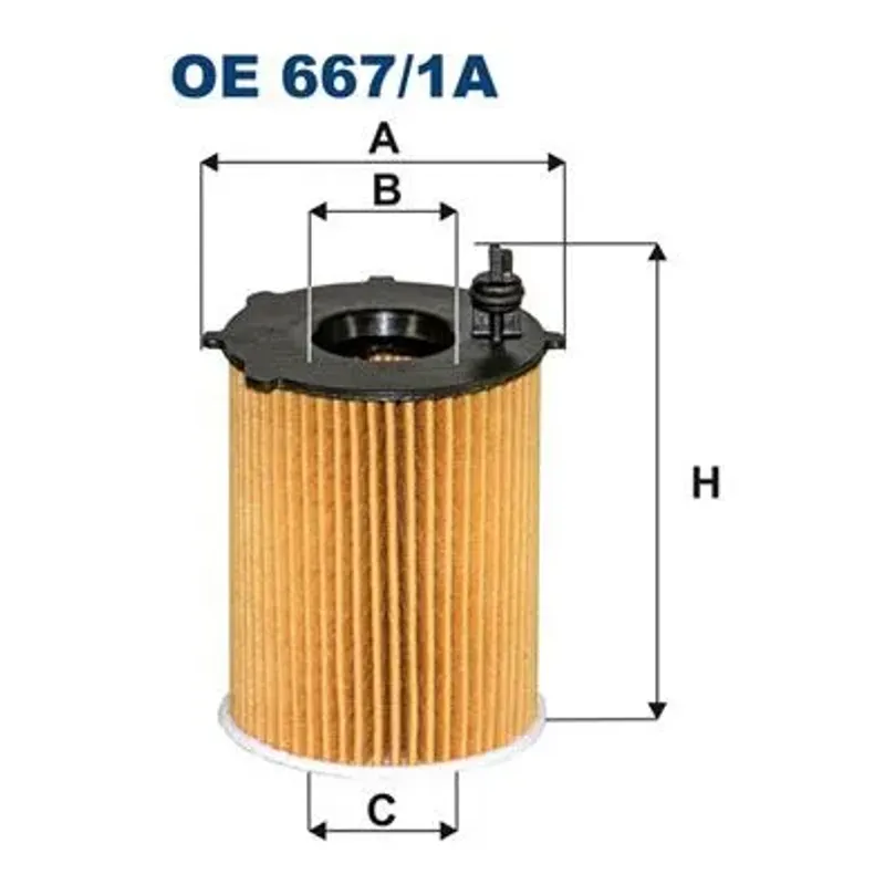YAG FILTRESI 206 / 307 / 308 / 407 / C3 / C4 / FIESTA 02= 1.4 HDI-1.6 HDI / OPEL CROSSLAND X 1.6D