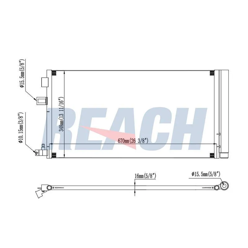 RADYATÖR KLİMA FLUENCE 09-16 / MEGANE III 08-15 / 1.6 BRAZING