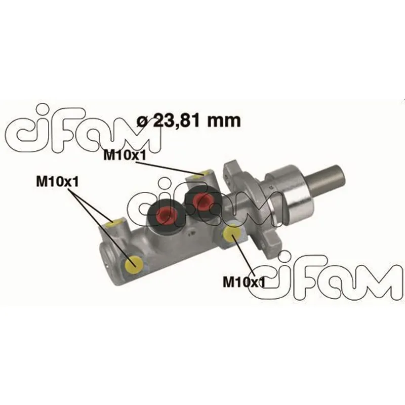 FREN ANA MERKEZ PEUGEOT PARTNER 96-08 1.9D ALUMINYUM 23,81mm