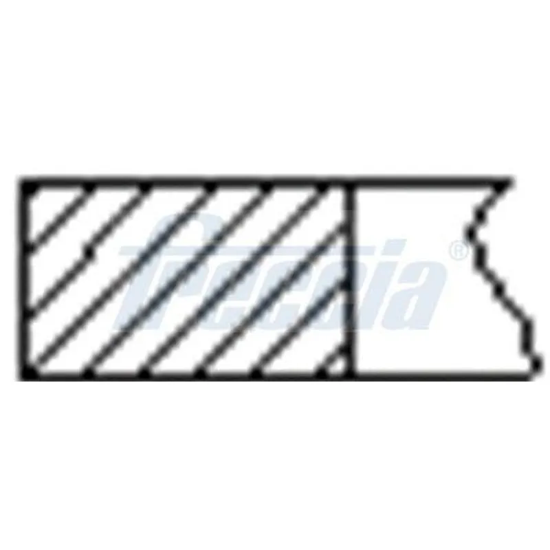 SEGMAN GOLF6 / GOLF7 / JETTA / POLO / A1 / A3 10= 1.2TSI CBZA-CBZB-CBZC-CJZA-CJZB-CJZC-CYVA STD