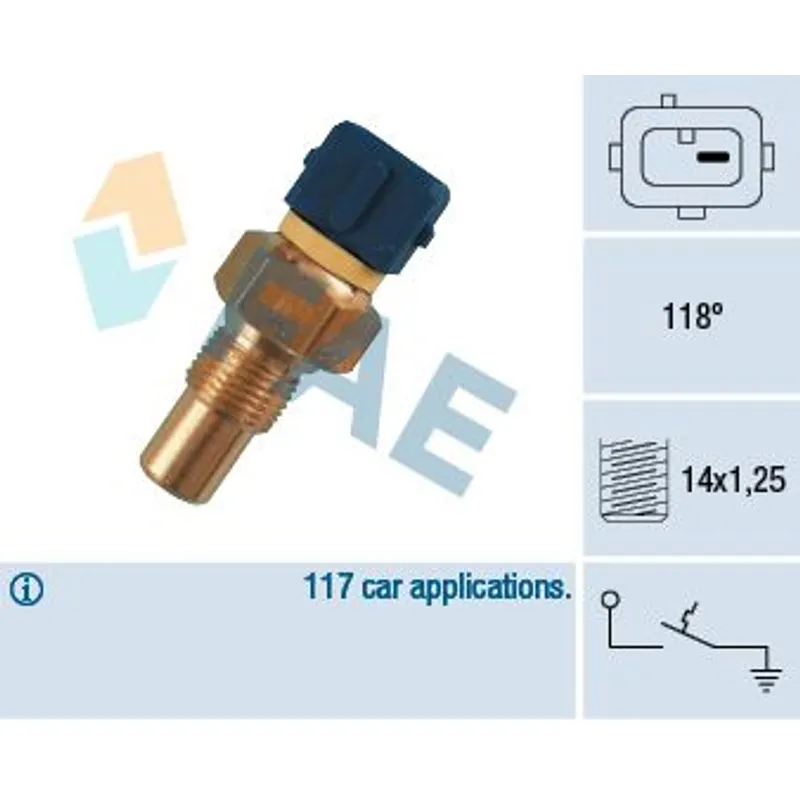 SICAKLIK MUSURU P106-P206-P205-P405-BX-ZX-AX-C2-C3 TU3JP PARTNER II-BERLINGO II-C4-P307-C3 TU5JP41.6 16V P301-C ELYSEE-P308 EC5 MOTOR SIL.KAPAKTAKI