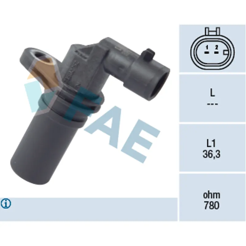 SENSÖR KRANK DEVİR G.PUNTO / FIORINO / DOBLO / LINEA / 500 / ASTRA H / CORSA C 1.3JTD