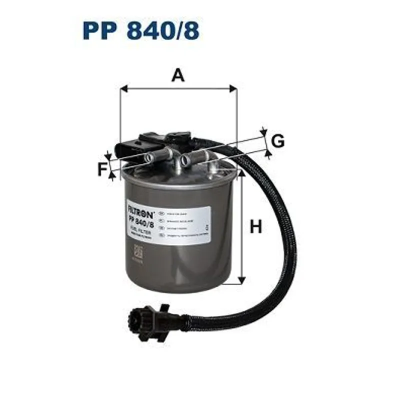 YAKIT FİLTRESİ (MAZOT) SPRINTER 906 CDI-C / 204-E / 207 01= 2.4 D