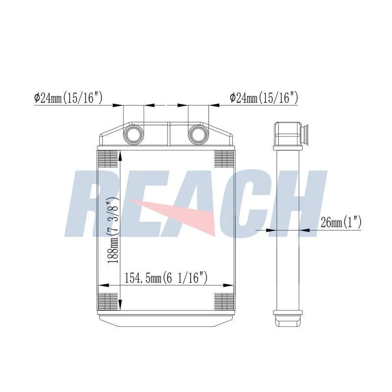 RADYATÖR KALORİFER DOKKER 12= / LODGY 12= BRAZING