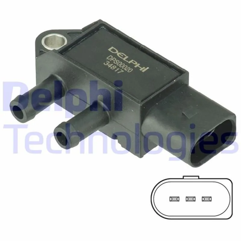 SENSOR EGZOZ BASINÇ GOLF7 / CRAFTER / A4 / JETTA / PASSAT 08= CAGA-CAHA-CKUB-CLHA-CLHB-CRKB 1.6 TDI-2.0 TDI