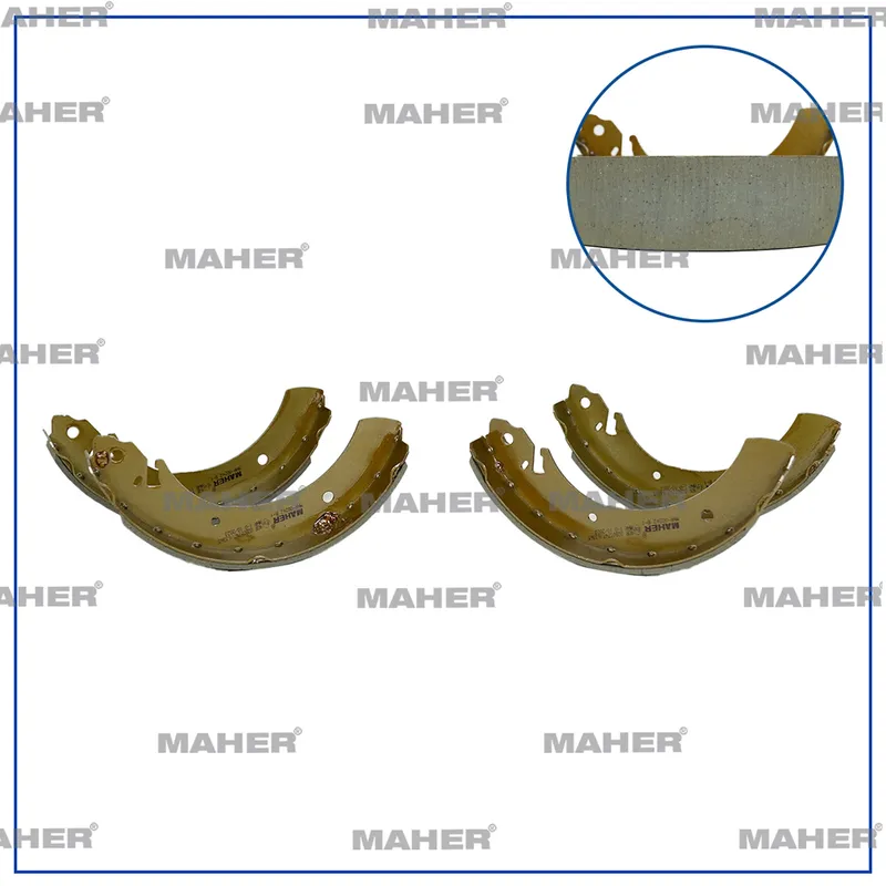 FREN BALATA H-100 94-06 MİNİBÜS / SSANGYONG REXTON / ACTYON / MUSSO PABUÇ ARKA (OEM TİP)