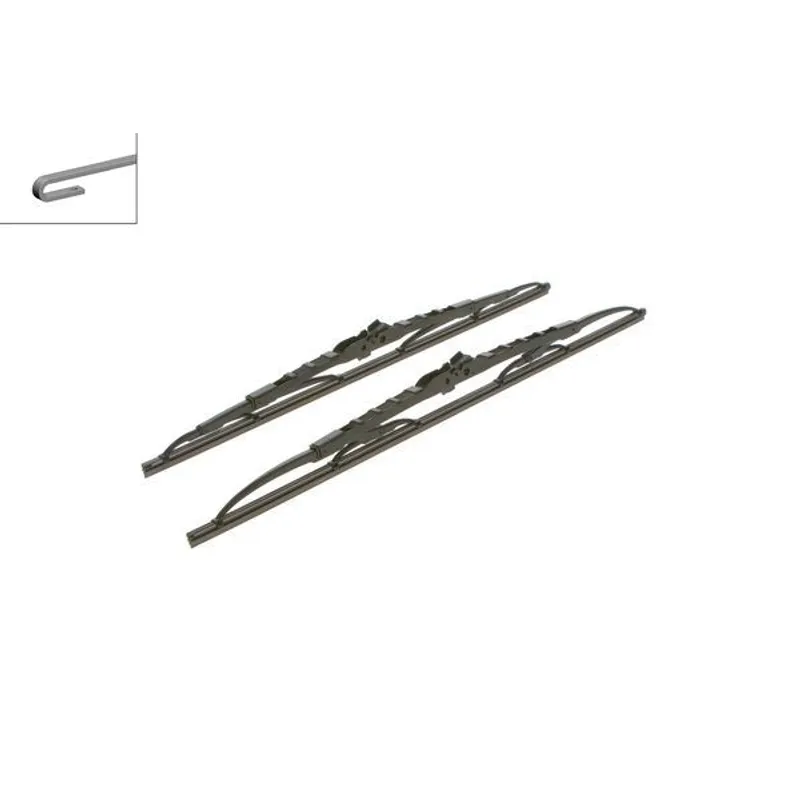 SILECEK SÜPÜRGESI TAKIM TOYOTA / HONDA / HYUNDAI / MAZDA / OPEL / CITROEN TWIN (500+450mm)