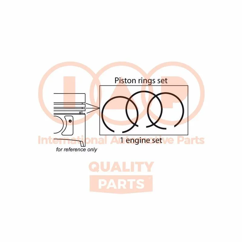 SEGMAN ACCENT  95-00 1.5 / 75.50mm / STD (GAZ NİTRİT KAPLAMA) TAKIM