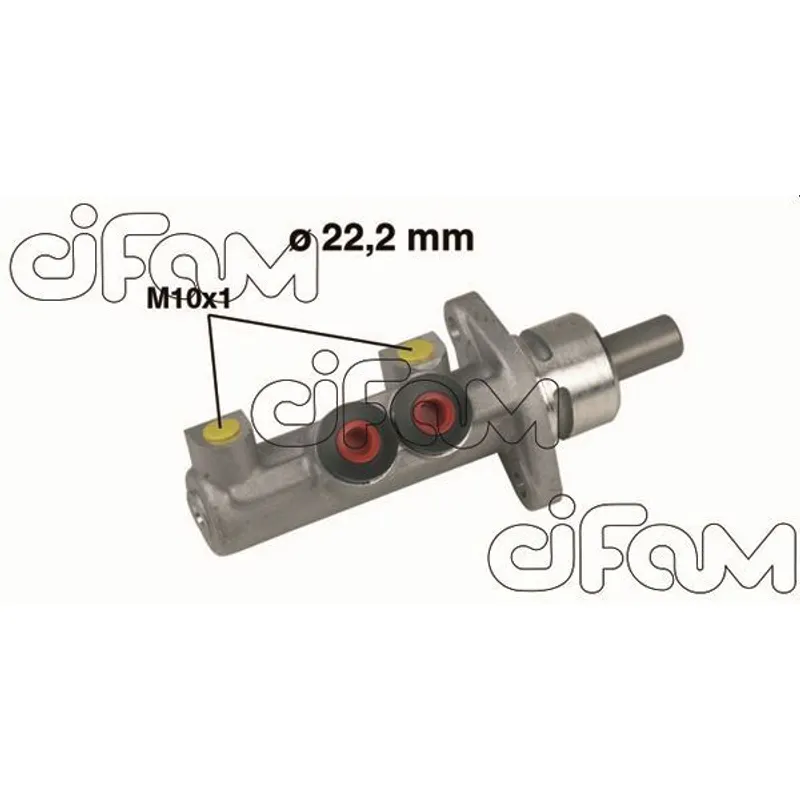 FREN ANA MERKEZ MEGANE I 96-03 1.6 16V ABSLİ ALUMİNYUM 22,22mm