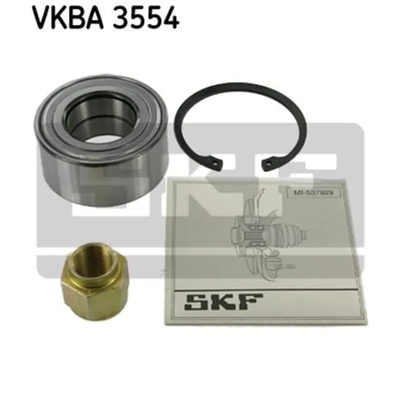 TEKER RULMANI 106 / 206 / 306 / C2 / C3 / SAXO / XSARA 91=  ÖN  37x72x33 ABSSİZ