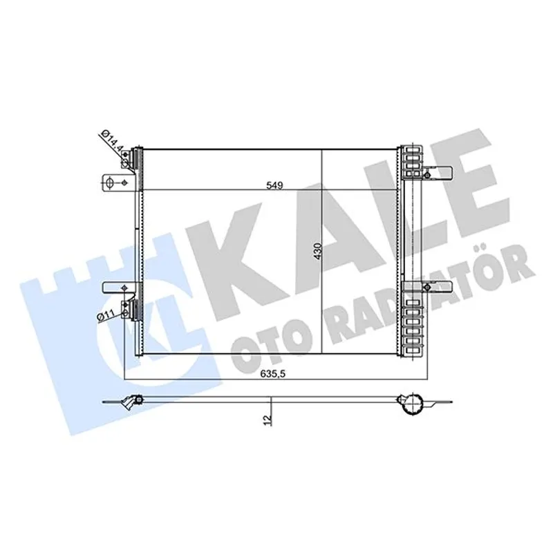RADYATÖR KLİMA 308 II 14= 1.6HDI BRAZING