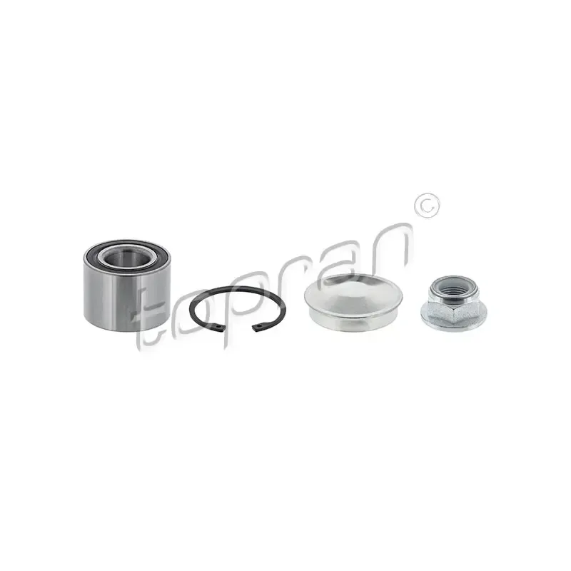 ARKA TEKER RULMANI [KIT] LOGAN SANDERO MICRA NOTE MEGANE I CLIO I II III IV 1.2 1.4 1.5DCI 1.6 1.9DTI