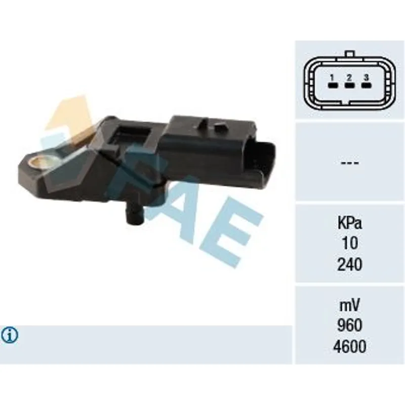 SENSOR EMME MANIFOLD BASINC FIESTA / 206 / 307 02-11 1.4 TDCI-1.4 HDI