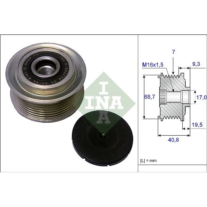 KASNAK ŞARJ DİNAMO STAREX 03-08 CRDI / H100 KAMYONET / H-1 / SORENTO 2.5 CRDI