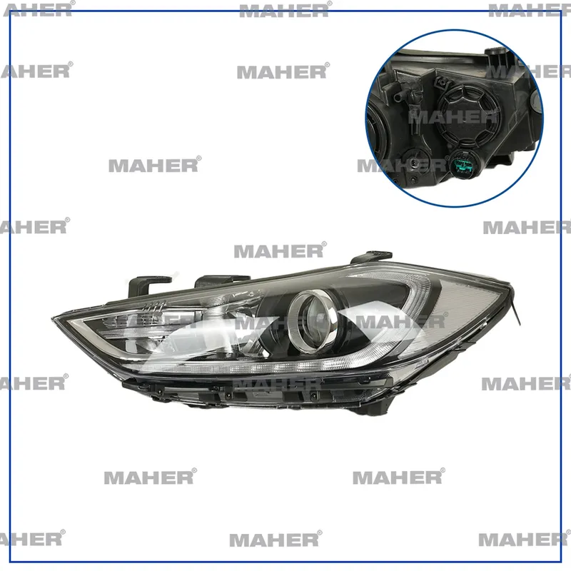 FAR ELANTRA 16-18 ELEKTRİKLİ LEDLİ SOL