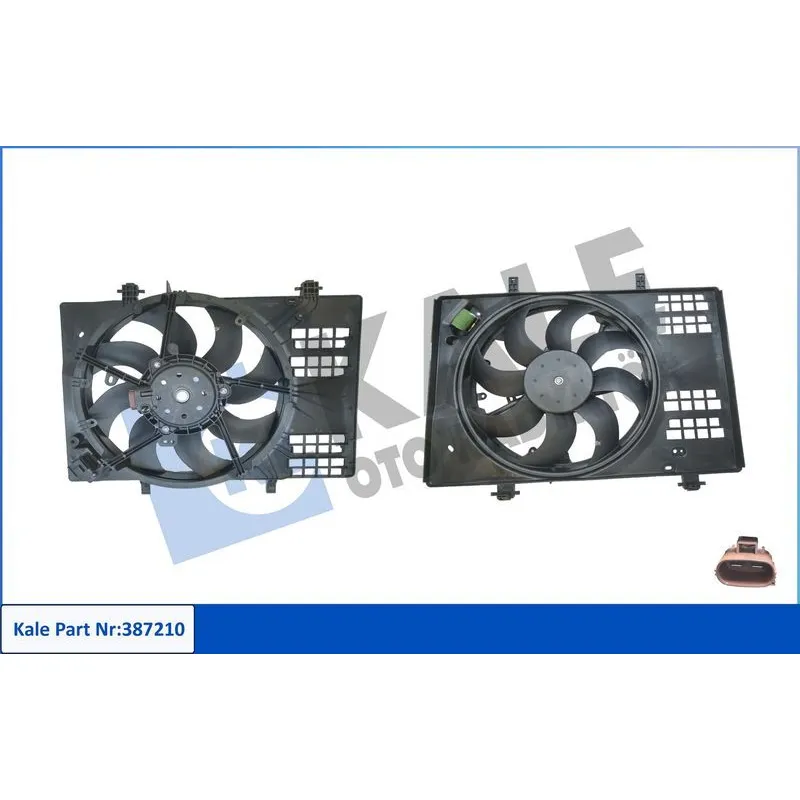 FAN MOTORU FORD TRANSIT COURIER B460 17= 1.5TDCI  (12V) DAVLUMBAZLI