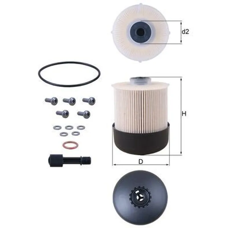 YAKIT FILTRESI (MAZOT) CLIO IV / CAPTUR / LOGAN / SANDERO / DOKKER / LODGY 12= 1.5DCI