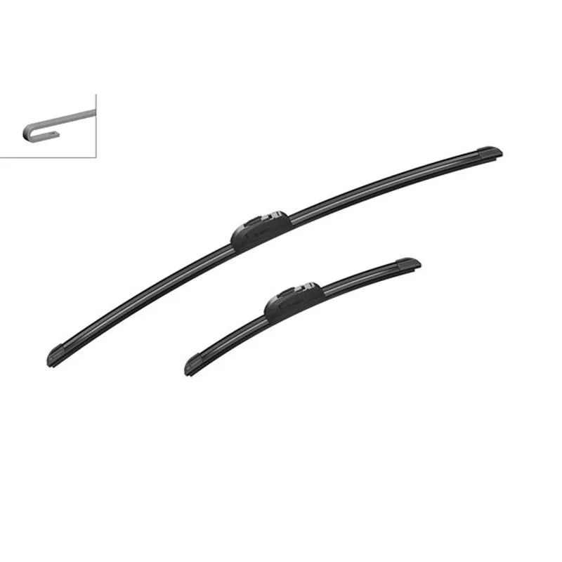 SILECEK SÜPÜRGESI TAKIM AURIS 12-18 / COROLLA 06-18 / CEED 12-18 / I-30 11-16 / SANTA FE 12= / JAZZ III 08-14 / ELANTRA 10-15 / SX4 06= / MICRA V 16= AEROTWIN AR654S (650+340mm)