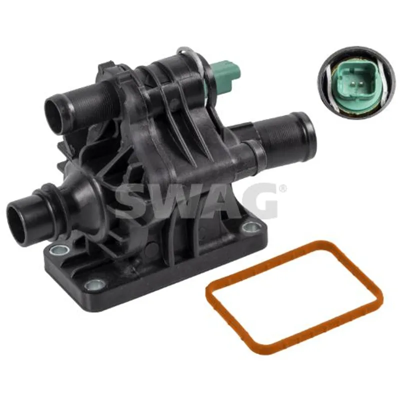 TERMOSTAT BERLINGO 03-08 / C4 04-09 / JUMPY II 06= / SCUDO II 06= / EXPERT II 06= / FOCUS II 04-11 / 206 98-06 / PARTNER 03-08 / MAZDA 3 04-13 / COOPER 06-10 / S40 05-12 / 1.6HDI DV6TED KOMPLE CONTALI SENSÖRLÜ 83°C