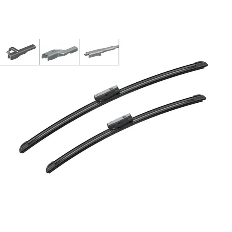 SILECEK SÜPÜRGESI TAKIM BORA / GOLF / POLO / CORDOBA / MAZDA 3 MULTICLIP AEROTWIN (530+450mm)