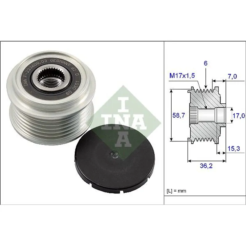 KASNAK ŞARJ DİNAMO CONNECT  02-13 1.8TDCI