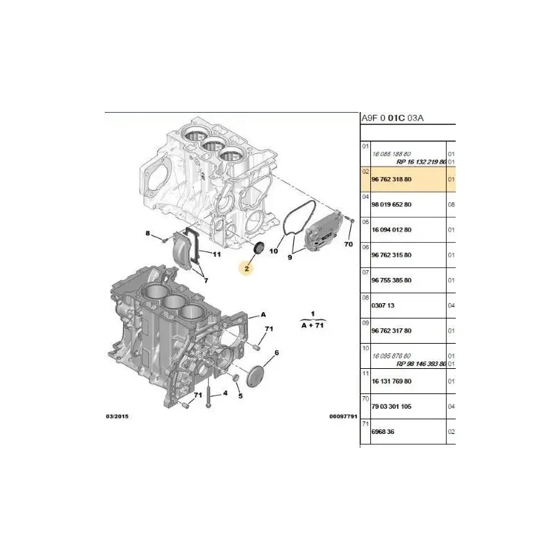 MOTOR BLOK TAPASI