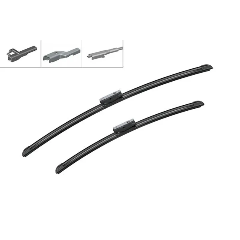 SILECEK SÜPÜRGESI TAKIM CADDY 04-10 / OCTAVIA 04-12 / A3 02-04 / GOLF5 03-05 / JETTA 05-06 TEK DELIK 24+19 AM462S (600mm+480mm)