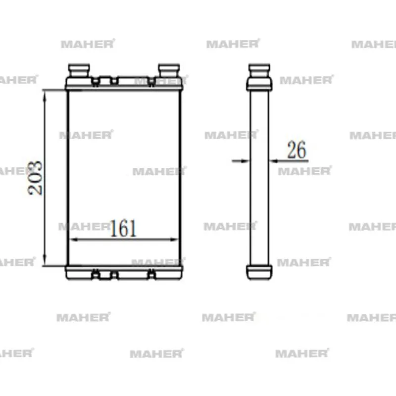 RADYATÖR KALORİFER FLUENCE 12= BRAZING