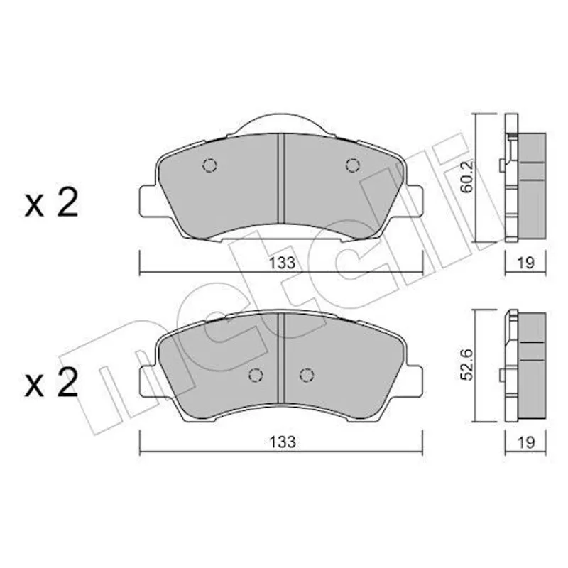 FREN BALATA 301 12= 1.2VTI-1.6VTI / C-ELYSEE 12= 1.2VTI-1.6VTI ÖN