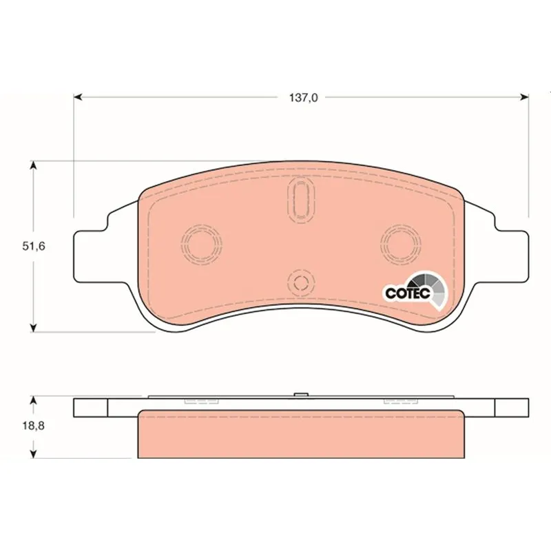 ON FREN BALATASI P206-P207-P307-PART-BERL-301 ELYAS-C2-C3-C4-XSARA 03ARKA DISK DUCATO-BOXER 07227-185