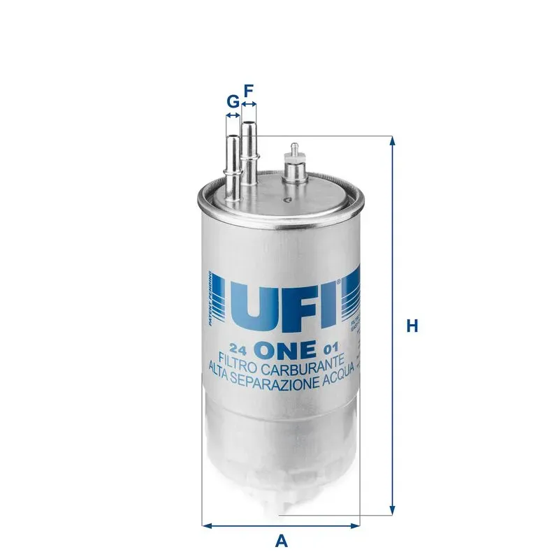 YAKIT FILTRESI (MAZOT) LINEA / G.PUNTO / DOBLO / STILO 1.3JTD-1.6JTD-1.9D IKI CIKISLI OEM (ORIJINAL EQUIPMENT MANUFACTURER)