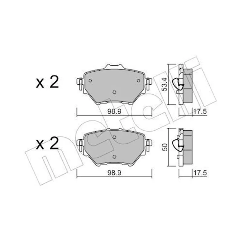 FREN BALATA 308 II 14= / 3008 16= / C4 PICASSO II 13= / PROACE CITY GRANDLAND X ARKA