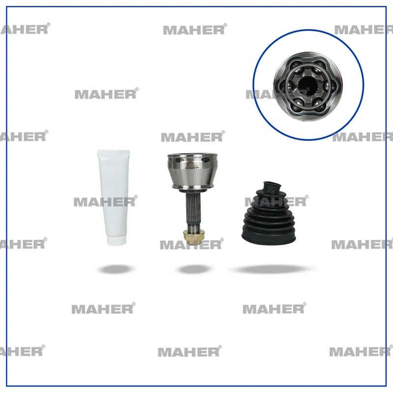 AKS KAFASI DIŞ LINEA 07= / EGEA 15= / DOBLO 10= / GRANDE PUNTO 05-12 / 90HP 25X25X51.1X145.5