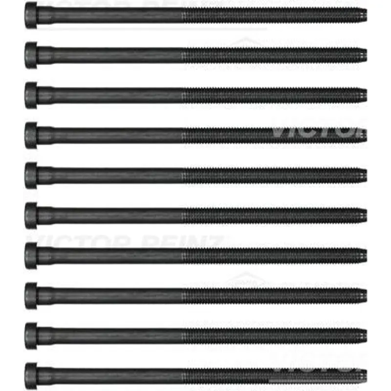 CİVATA SİLİNDİR KAPAK SAPLAMA GOLF7 / A3 / JETTA / PASSAT / LEON / POLO / İBİZA / FABİA 13= CLHA-CLHB-CRKB-CLRB-CUNA-CUPA-CUSA-CUSB 1.4 TDI-1.6 TDİ (TK 10 AD) 207 mm