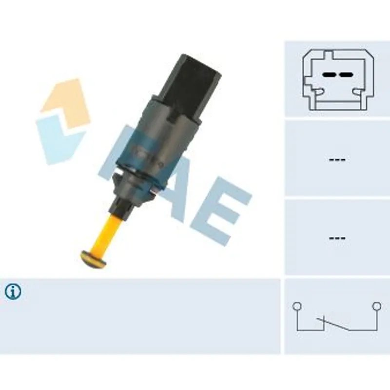 MUSUR FREN PEDAL PARTNER / 206 / 307 / BERLINGO 99=1.9D 1.6 HDI-1.4I (TU1JP) SIYAH-2.FIS
