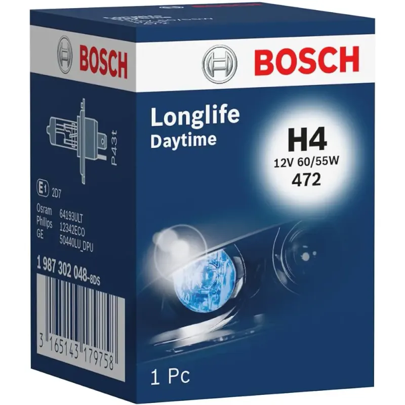 AMPUL — H4 /  60/55 W  (12V/50W)