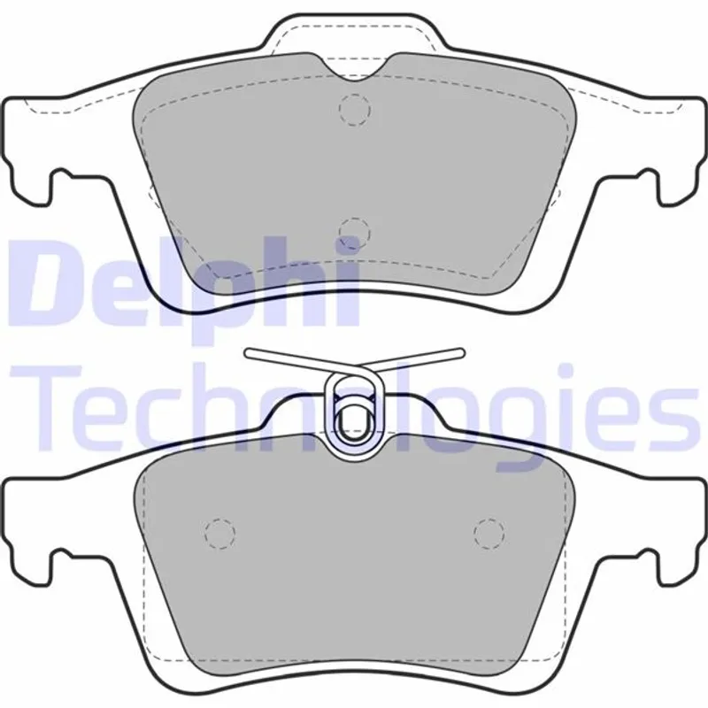 FREN BALATA MAZDA 3 03-11 / PRIMERA 03= / C5 / C-MAX / FOCUS / VECTRA C / S-40 / C-70 DİSK ARKA