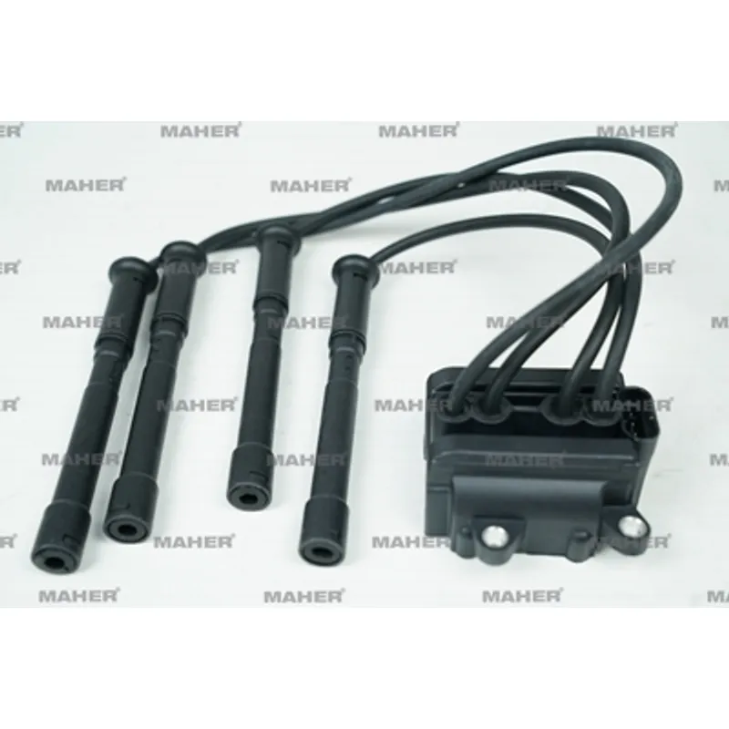 ATEŞLEME BOBİNİ CLIO III 05-12 1.2 16V / TWINGO 93-07 1.2 / CLIO II 98-05 1.2 16V / SYMBOL I 98-08 1.2 / 3 CIVATALI BUJI KABLOLU D4F