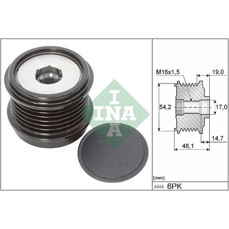 KASNAK ŞARJ DİNAMO TRANSIT V-363 / FOCUS / MONDEO / S-MAX 17= 1.5-2.0 D