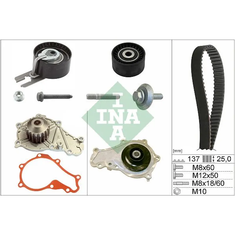 TRIGER SETI + DEVIRDAIM 207 / 308 / 407 / PARTNER TEPEE / FOCUS / CMAX / 1.6 HDI EURO 4 137
 DİŞ