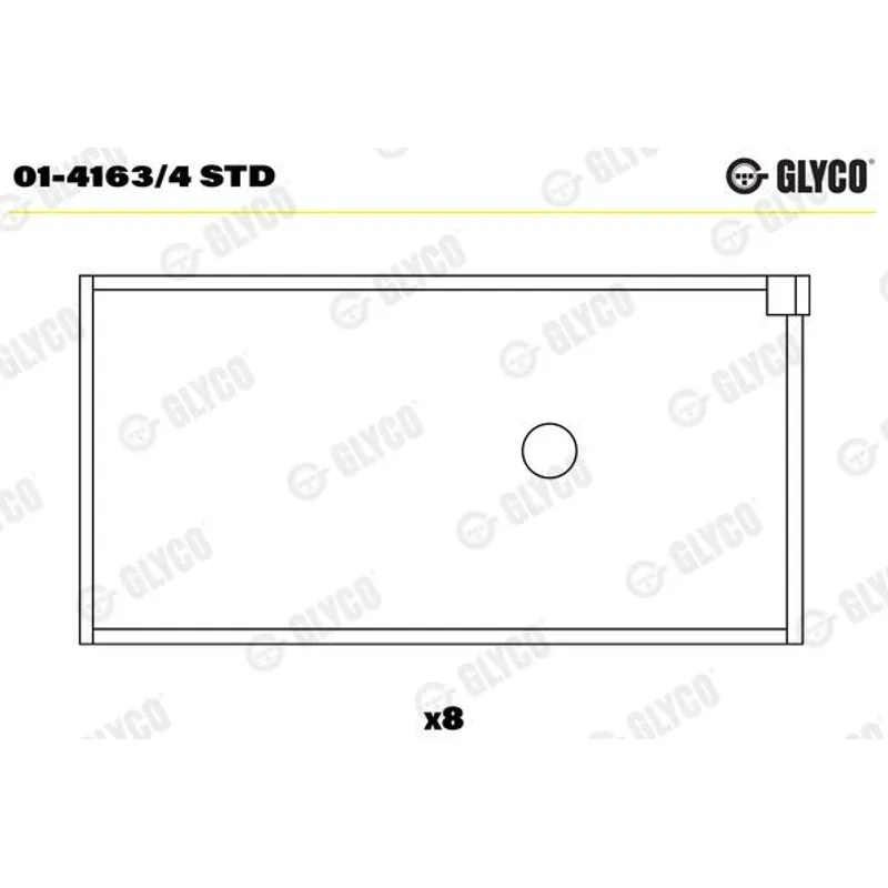 YATAK KOL   206 / 307  1.4 BENZINLI TU3-TU3JP 16V    (0.50)
