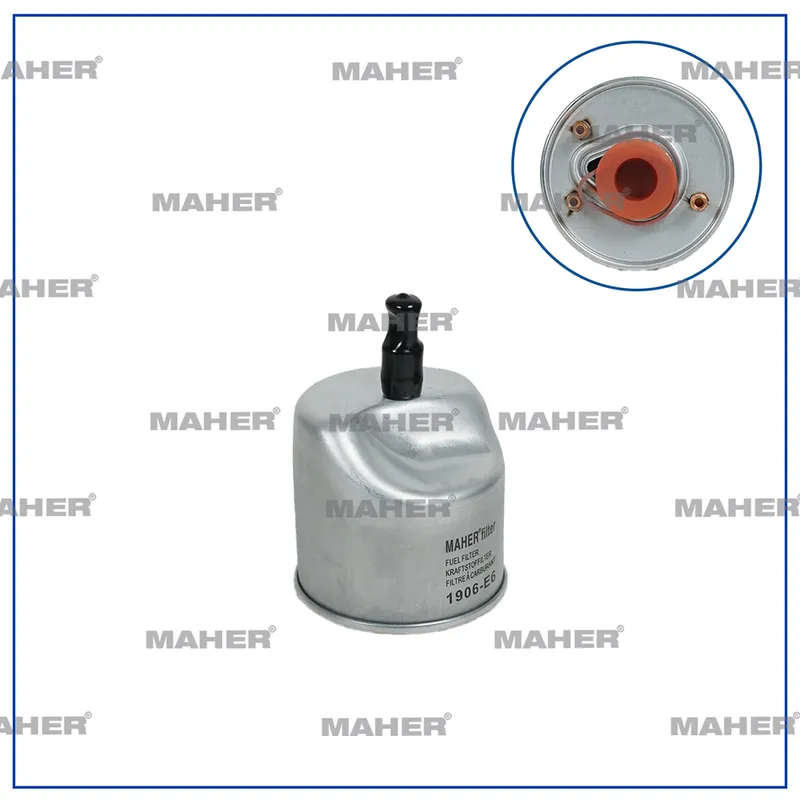 YAKIT FILTRESI (MAZOT) 206 / 207 / 208 / 301 / 508 / 3008 / TEPEE / C3 / C4 / C5 / BERLINGO 12= DV6-DV6C-A16DT 1.6 HDI EURO 5