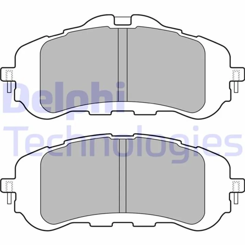 FREN BALATA 308 II 14= (YÜKSEKLİK 58.3mm / 63.3mm ) ÖN