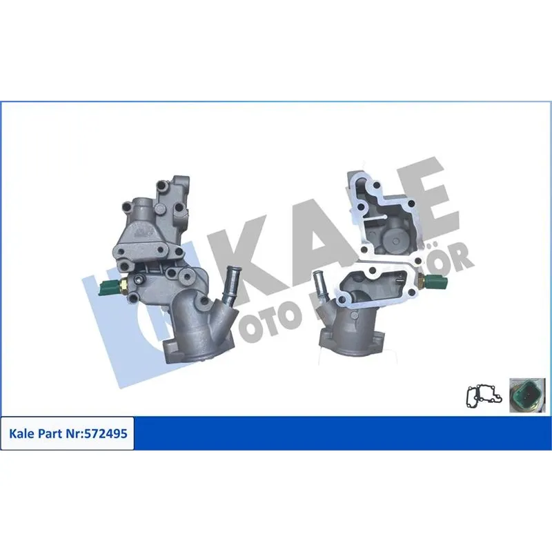 TERMOSTAT GÖVDESİ C2 / C3 / XSARA / 206 / 207 /307  02= TU3-TU5JP ALIMUNYUM