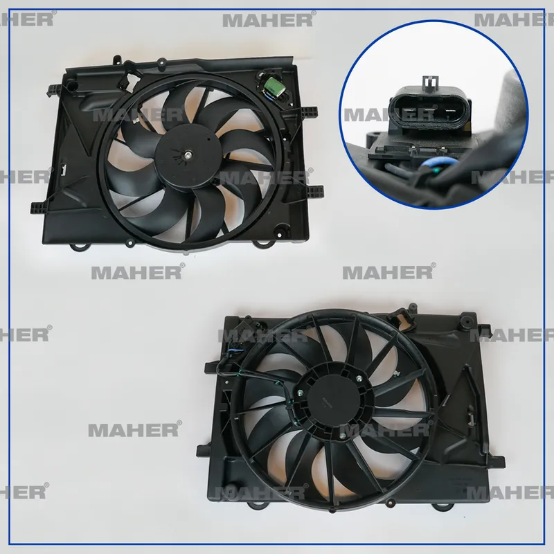FAN RADYATÖR AVEO T300 HB-SEDAN DAVLUMBAZLI REZISTANSLI 1.2-1.4