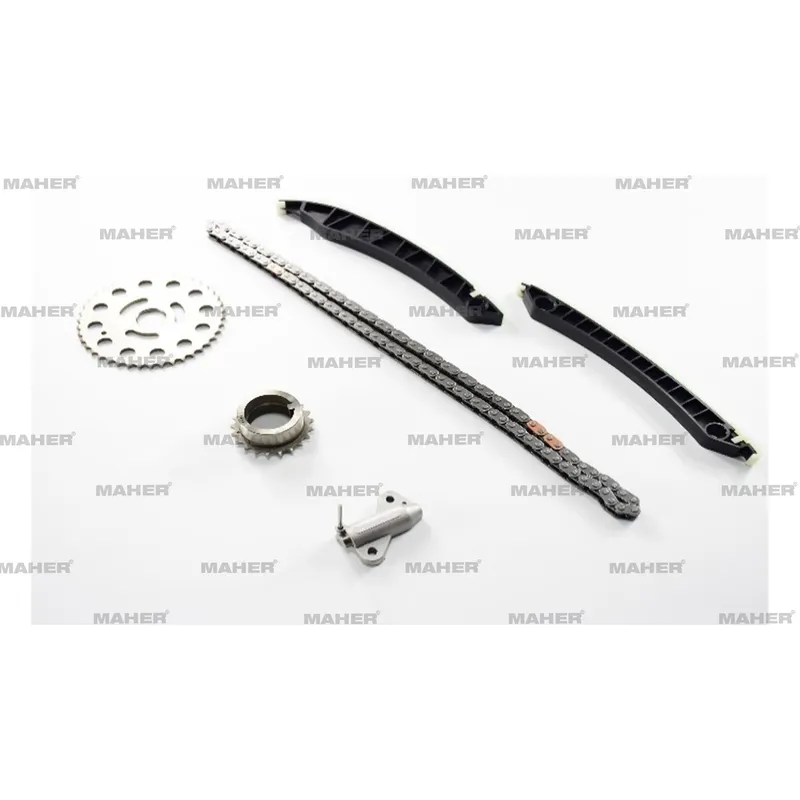EKSANTRIK ZINCIR SETI QASHQAI 13= / X-TRAIL 13= / KADJAR 16= / MEGANE 11= / SCENIC 11= / ESPACE V / FLUENCE / KADJAR / 1.6DCI R9M DIZEL (6 PARÇA) (DİŞLİ YÜKSEKLİK 33mm)