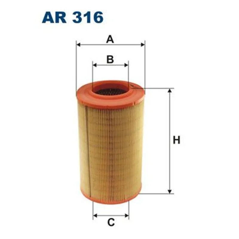 HAVA FİLTRESİ DUCATO / JUMPER / PEUGEOT BOXER ( UZUN) 94-02 2.5 D-2.5TD-2.8