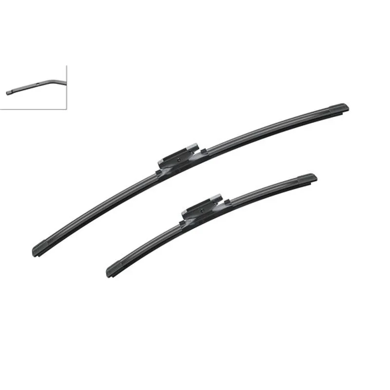 SILECEK SÜPÜRGESI TAKIM CLIO III 05-14 / FLUENCE 10= / MEGANE III 08-15 / 301 12= / C-ELYSEE 12= / DS3 12-15 AEROTWIN A116S (600+400mm)