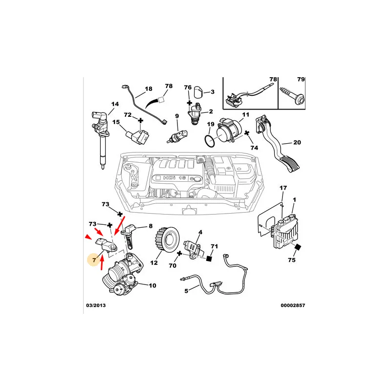 MAP SENSORU — 31216185