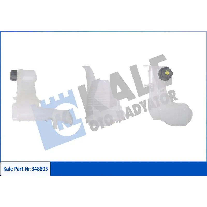 RADYATOR EK GENLESME SU DEPOSU RENAULT LAGUNA III 1.5-2.0 DCI (07+) (KAPAKLI)
